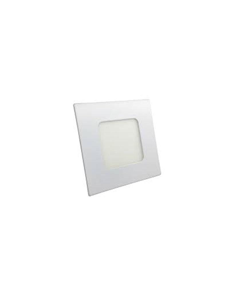 PAINEL PLAFON LED EMBUTIR 9X9CM 3W 6500K BIVOLT