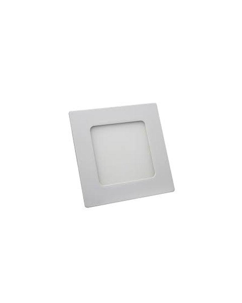 PAINEL PLAFON LED EMBUTIR 12X12CM 6W BIVOLT