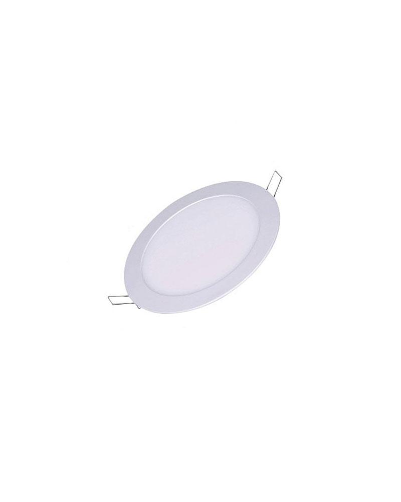 PAINEL PLAFON LED EMBUTIR REDONDO 9X9CM 3W BIVOLT