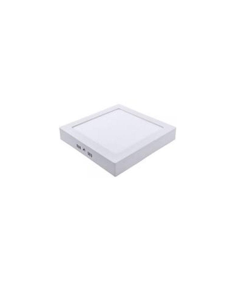 PAINEL PLAFON LED SOBREPOR QUADRADO 17X17CM 12W  BIVOLT