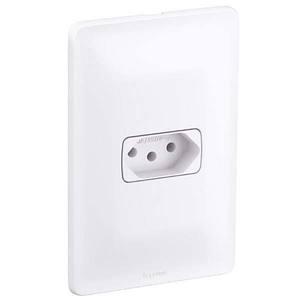 TOMADA SIMPLES 10A 4X2 PIAL ZEFFIA 