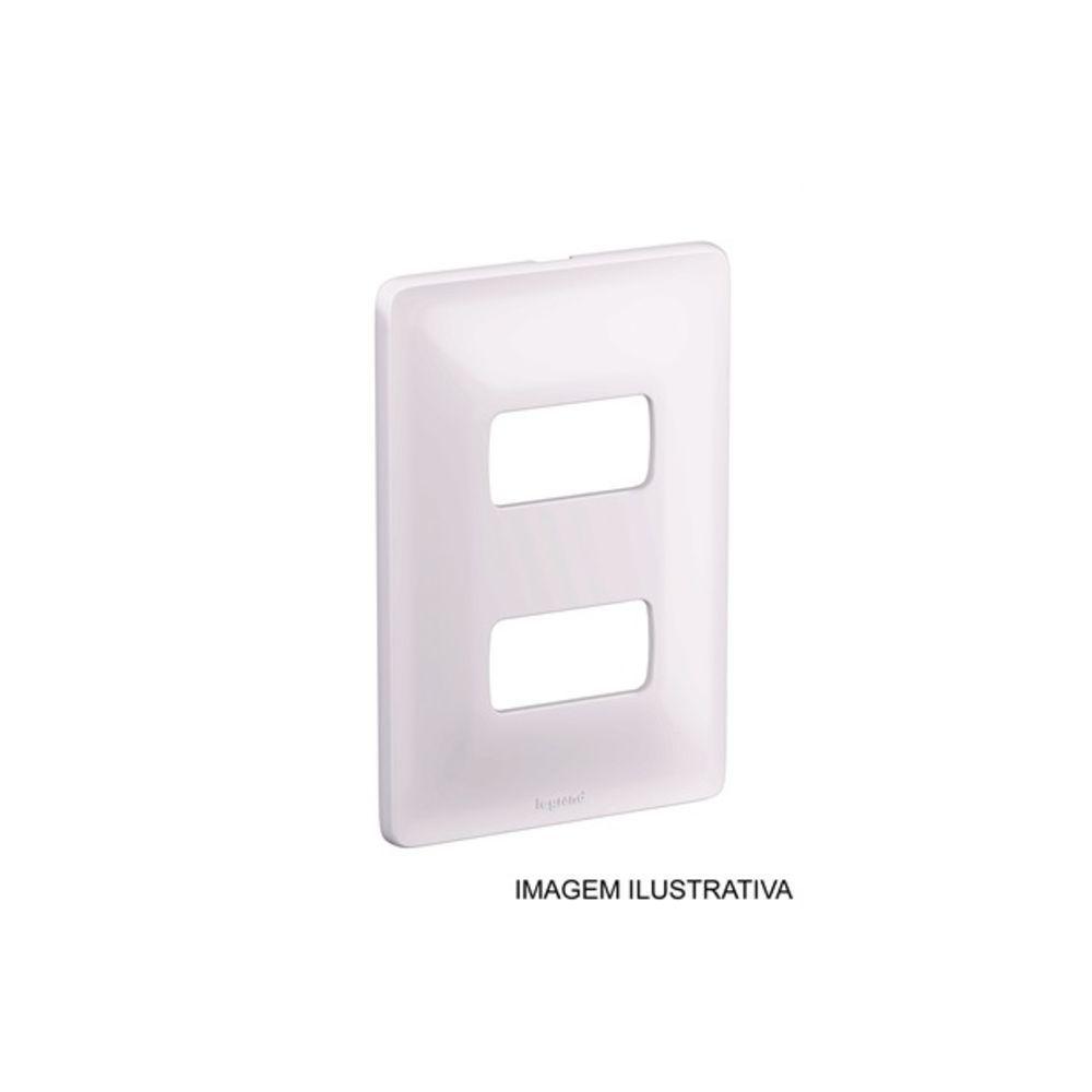 PLACA MODULAR 2 POSTOS 4X2 PIAL ZEFFIA