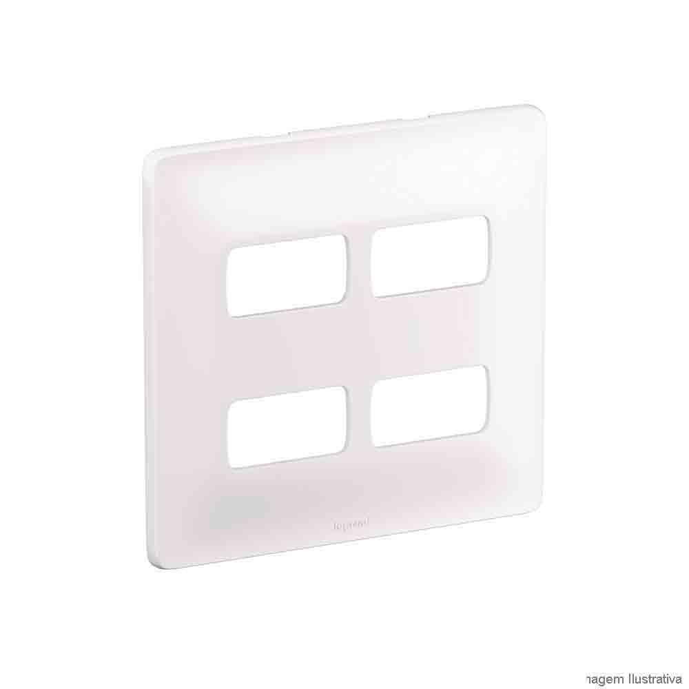 PLACA MODULAR 4 POSTOS 4X4 PIAL ZEFFIA