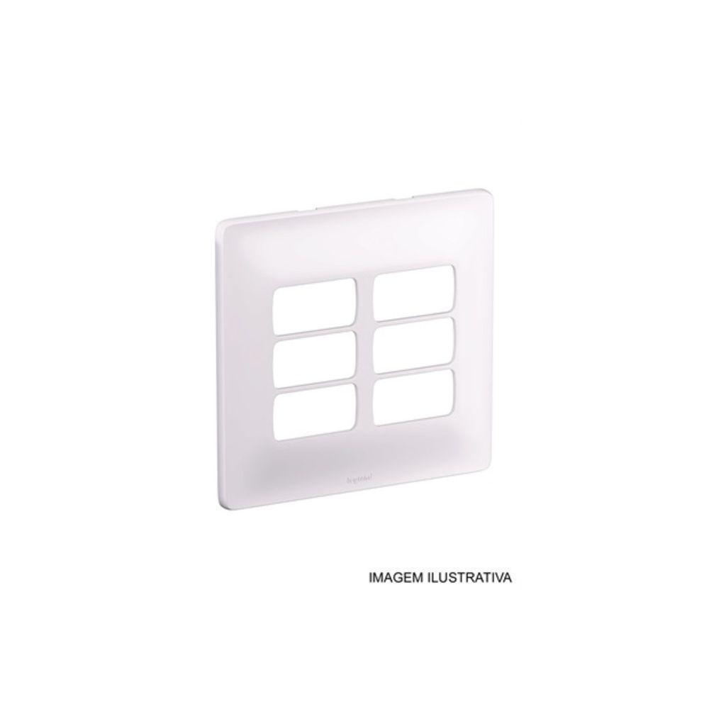 PLACA MODULAR 6 POSTOS 4X4 PIAL ZEFFIA