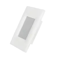BALIZADOR DE PAREDE 2W 3000K BRANCO 110°
