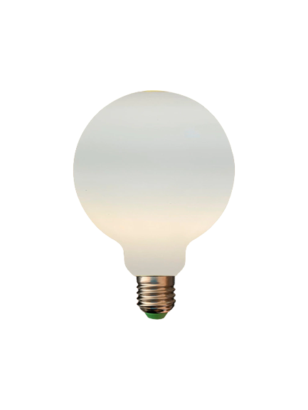 LÂMPADA FILAMENTO LED LEITOSA G95 