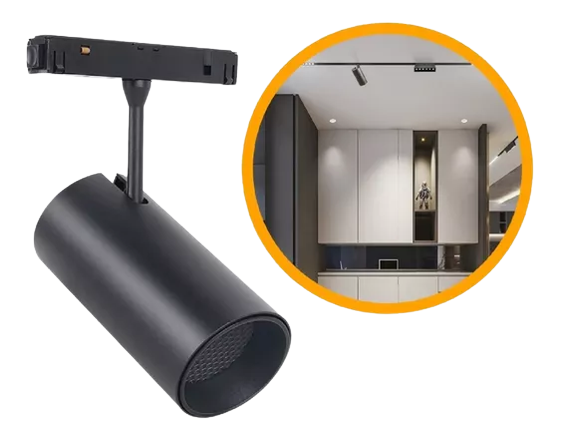 SPOT P/TRILHO MAGNÉTICO 12W 3000K/4000K